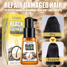 Eelhoe Black Castor Oil For Black Hair